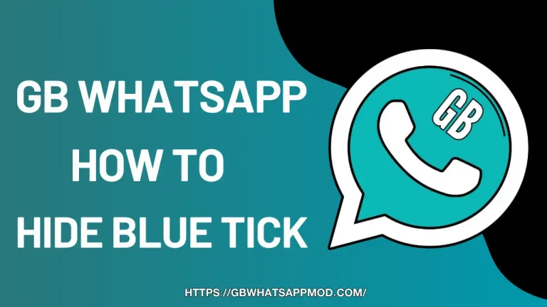 GB WhatsApp 18.70 Hide blue tick